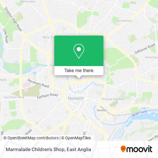 Marmalade Children's Shop map