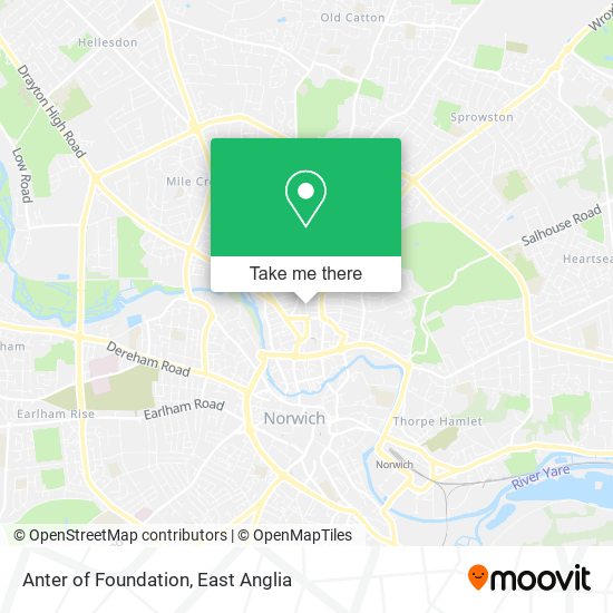 Anter of Foundation map