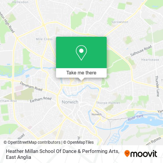 Heather Millan School Of Dance & Performing Arts map