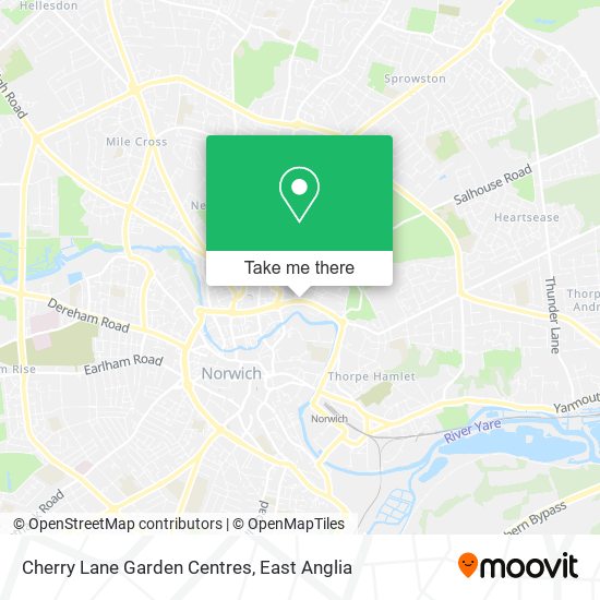 Cherry Lane Garden Centres map
