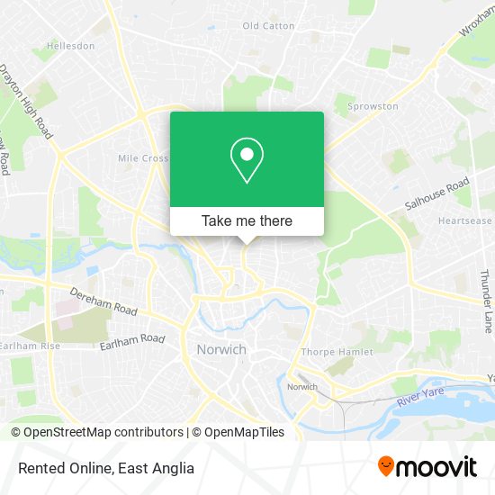 Rented Online map