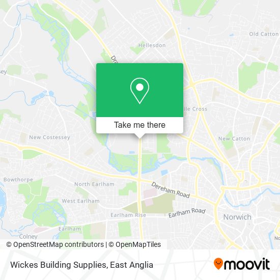 Wickes Building Supplies map