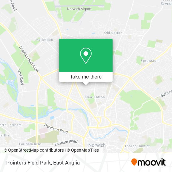 Pointers Field Park map