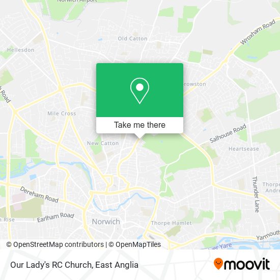 Our Lady's RC Church map