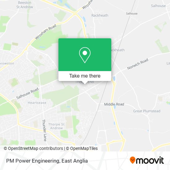 PM Power Engineering map
