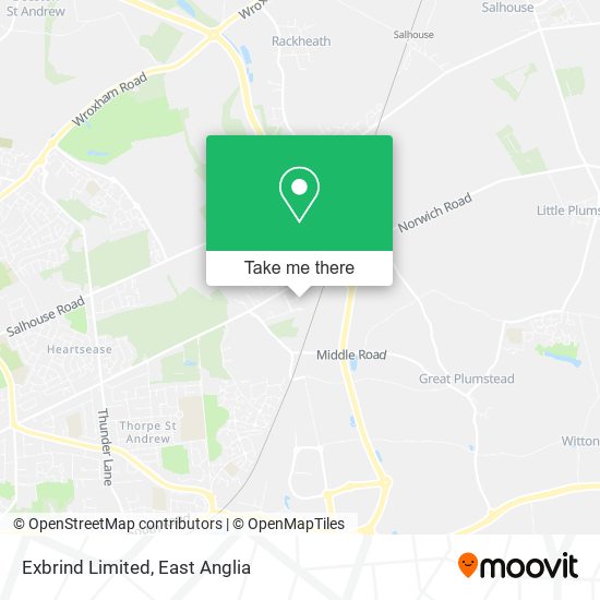 Exbrind Limited map