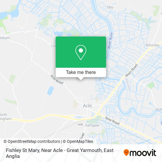 Fishley St Mary, Near Acle - Great Yarmouth map