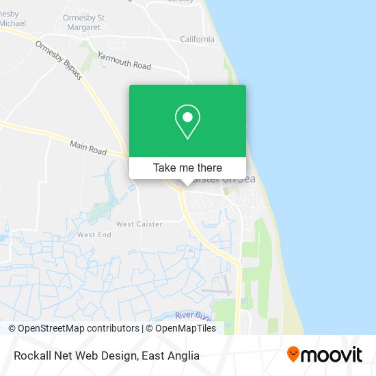 Rockall Net Web Design map