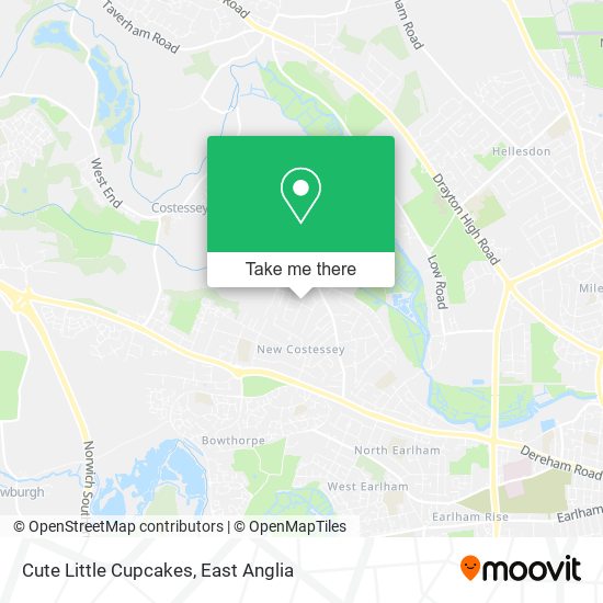 Cute Little Cupcakes map