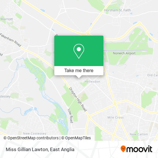 Miss Gillian Lawton map