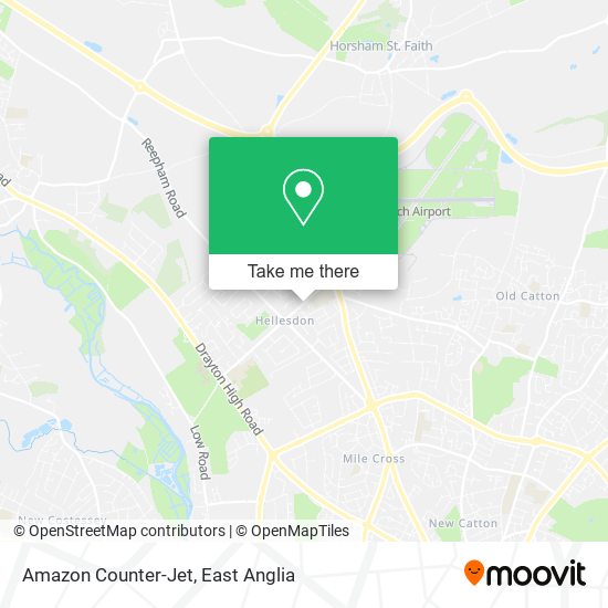 Amazon Counter-Jet map