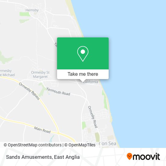 Sands Amusements map