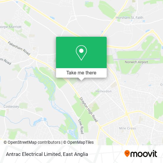Antrac Electrical Limited map