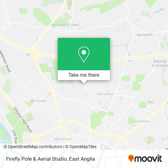 Firefly Pole & Aerial Studio map