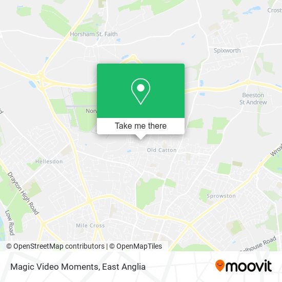 Magic Video Moments map