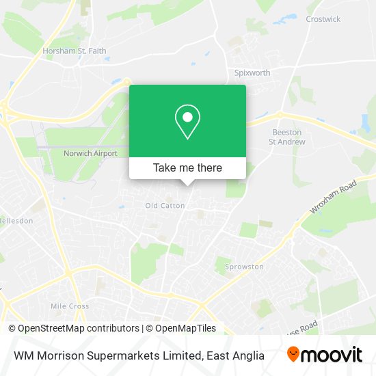 WM Morrison Supermarkets Limited map