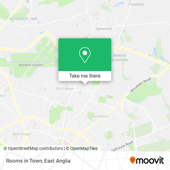 Rooms in Town map