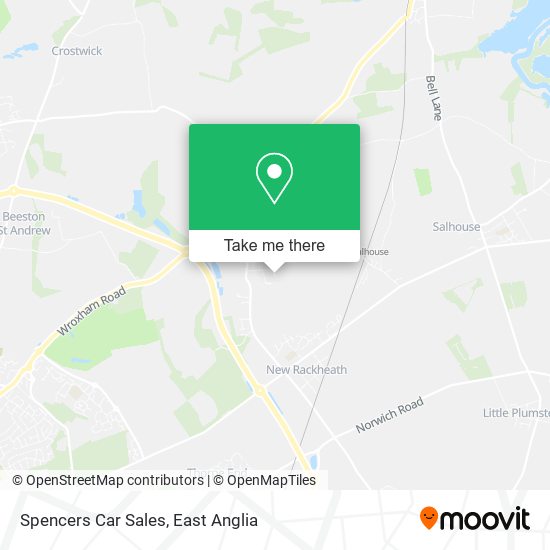 Spencers Car Sales map