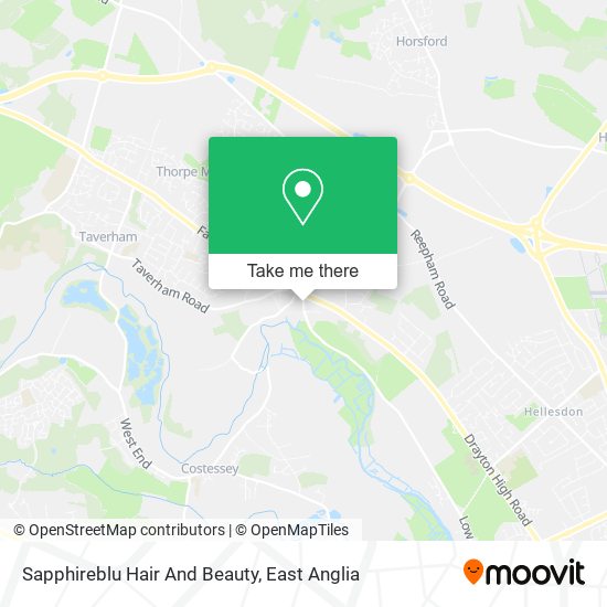 Sapphireblu Hair And Beauty map