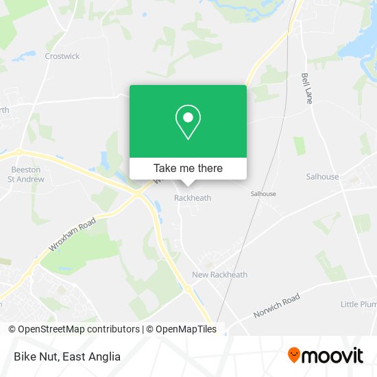 Bike Nut map