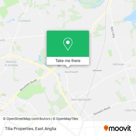 Tilia Properties map