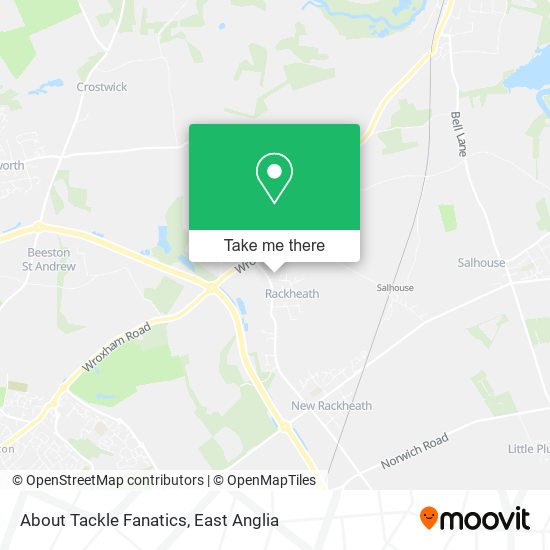 About Tackle Fanatics map