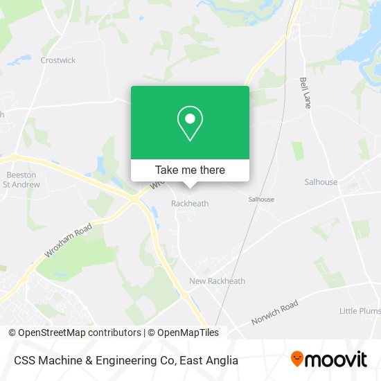CSS Machine & Engineering Co map