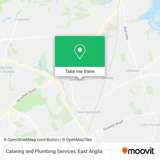 Catering and Plumbing Services map