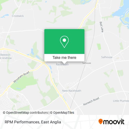 RPM Performances map