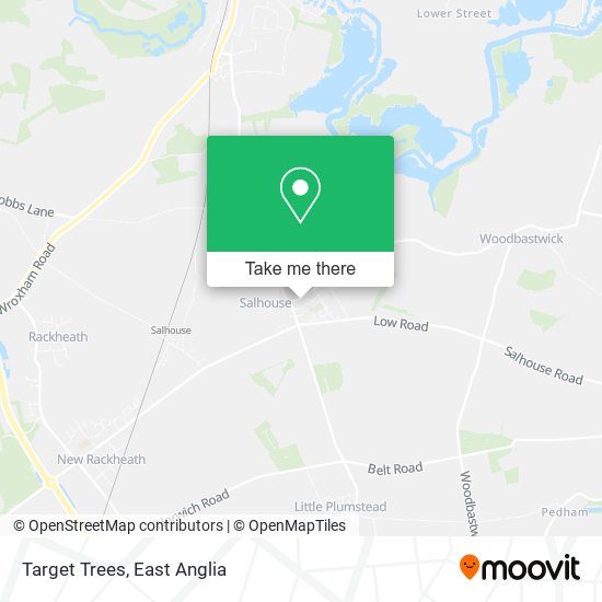 Target Trees map