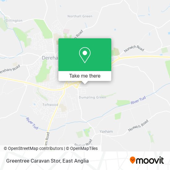 Greentree Caravan Stor map