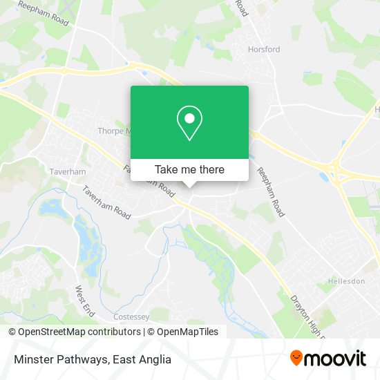 Minster Pathways map