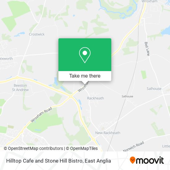 Hilltop Cafe and Stone Hill Bistro map
