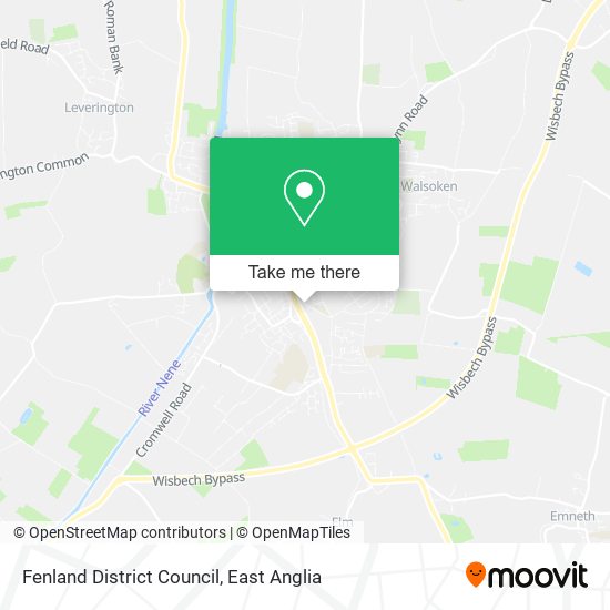 Fenland District Council map