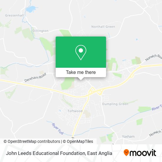 John Leeds Educational Foundation map