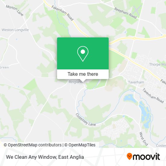We Clean Any Window map