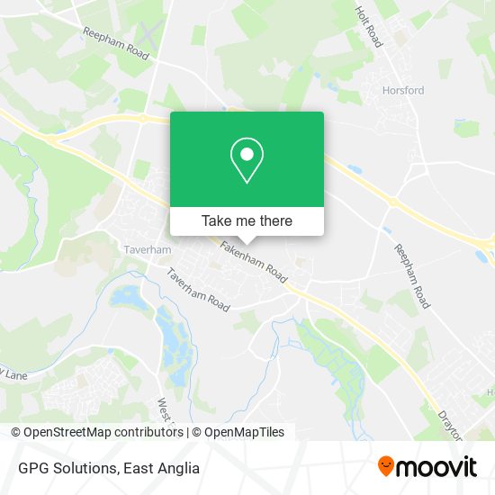 GPG Solutions map