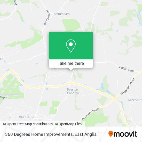 360 Degrees Home Improvements map
