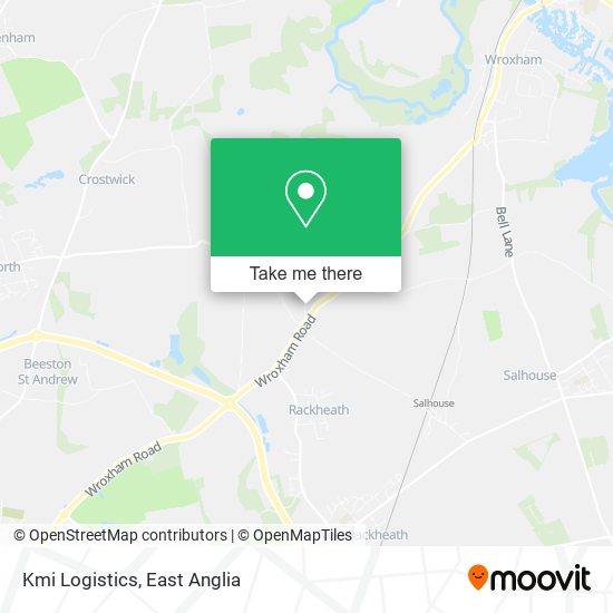 Kmi Logistics map