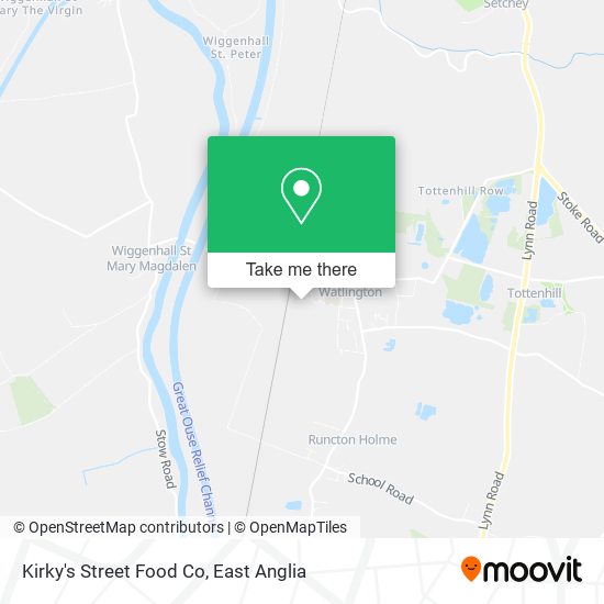 Kirky's Street Food Co map