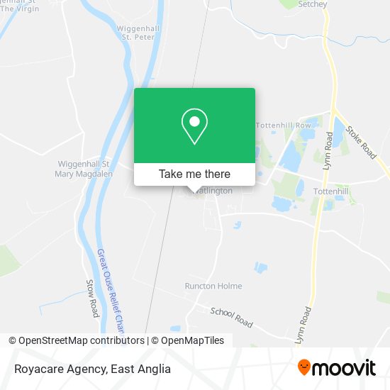 Royacare Agency map