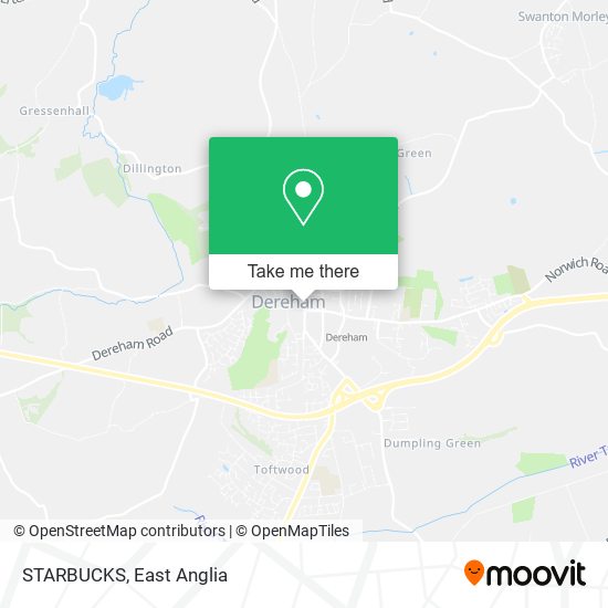 STARBUCKS map