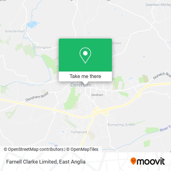 Farnell Clarke Limited map