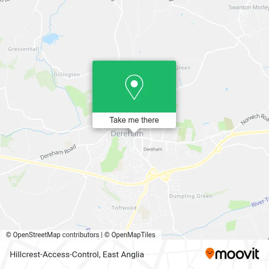 Hillcrest-Access-Control map