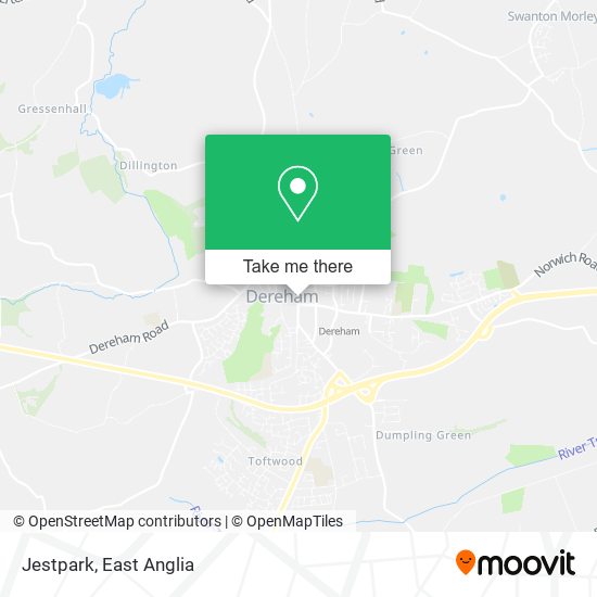 Jestpark map