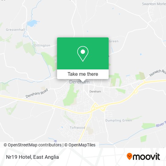 Nr19 Hotel map