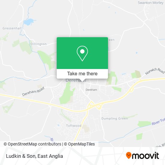 Ludkin & Son map