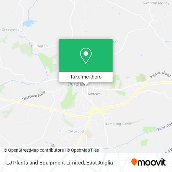 LJ Plants and Equipment Limited map
