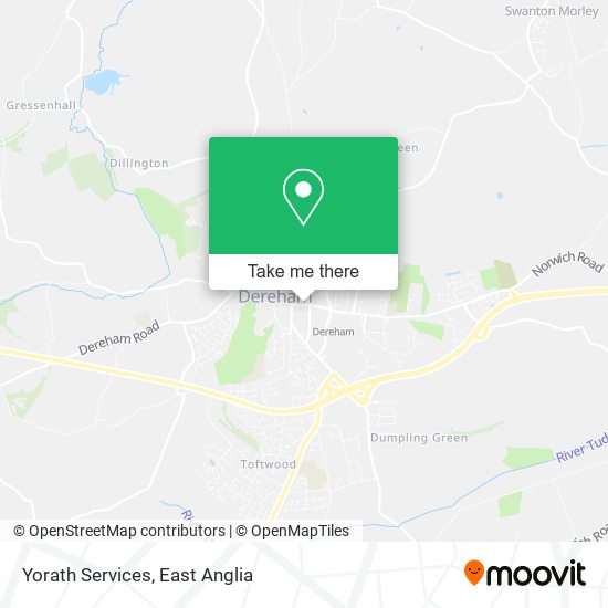 Yorath Services map