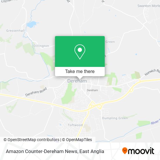 Amazon Counter-Dereham News map